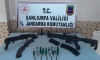 Şanlıurfa'da silah kaçakçılığı operasyonunda 3 zanlı tutuklandı