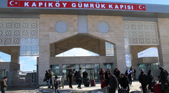 Kapıköy Gümrük Kapısı yaya geçişlerine açılıyor