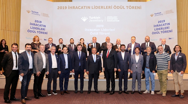 Mücevher ihracatının liderleri ödüllendirildi