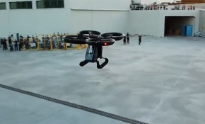 Türkiye'nin ilk uçan arabası Cezeri ilk uçuş testinden başarıyla geçti