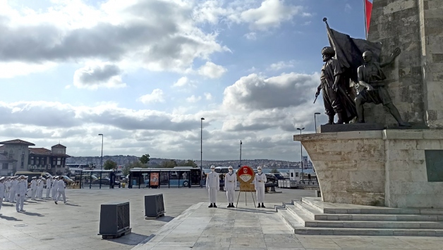 Ertuğrul Fırkateyni şehitleri Beşiktaşta anıldı