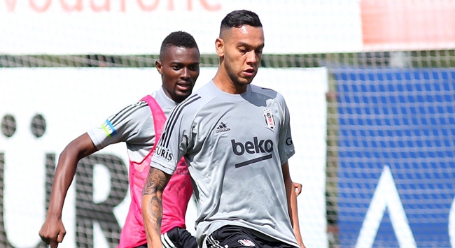 Josef de Souza Beşiktaşta ilk antrenmanına çıktı