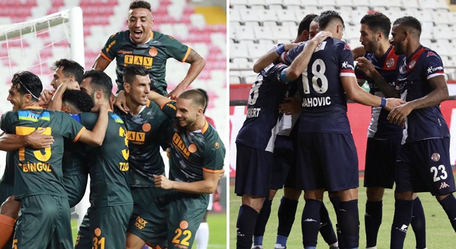 Antalyanın Süper Lig ekipleri 2de 2 peşinde