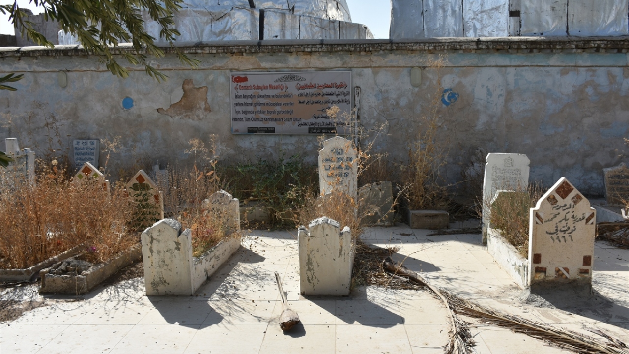 "Osmanlı döneminde bölgede görev yapan komutan, subay ve erler yatıyor"