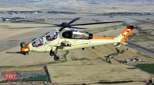 Taarruz Helikopterimiz Göklerde