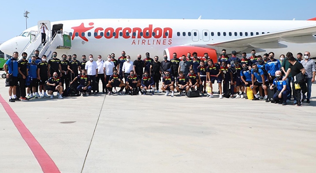 Alanyaspor kafilesi Norveçte