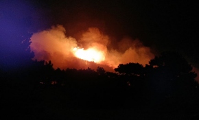 İzmir'de başlayan orman yangını Balıkesir'e sıçradı