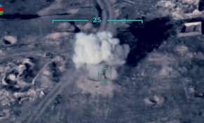 Azerbaycan ordusu Ermeni birlikleri böyle vurdu