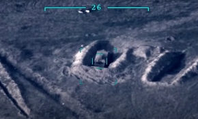 Ermeni hedefleri havadan böyle vuruldu