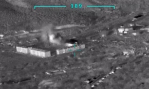 Azerbaycan, Ermenistan'a ait bir mühimmat deposunu vurdu