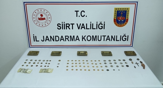 Siirtte 92 parça tarihi eser ele geçirildi