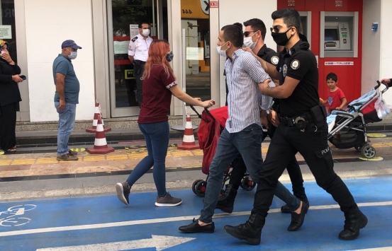 Düzcede maskesini doğru takmayan ve zorluk çıkaran kişi polis merkezine götürüldü