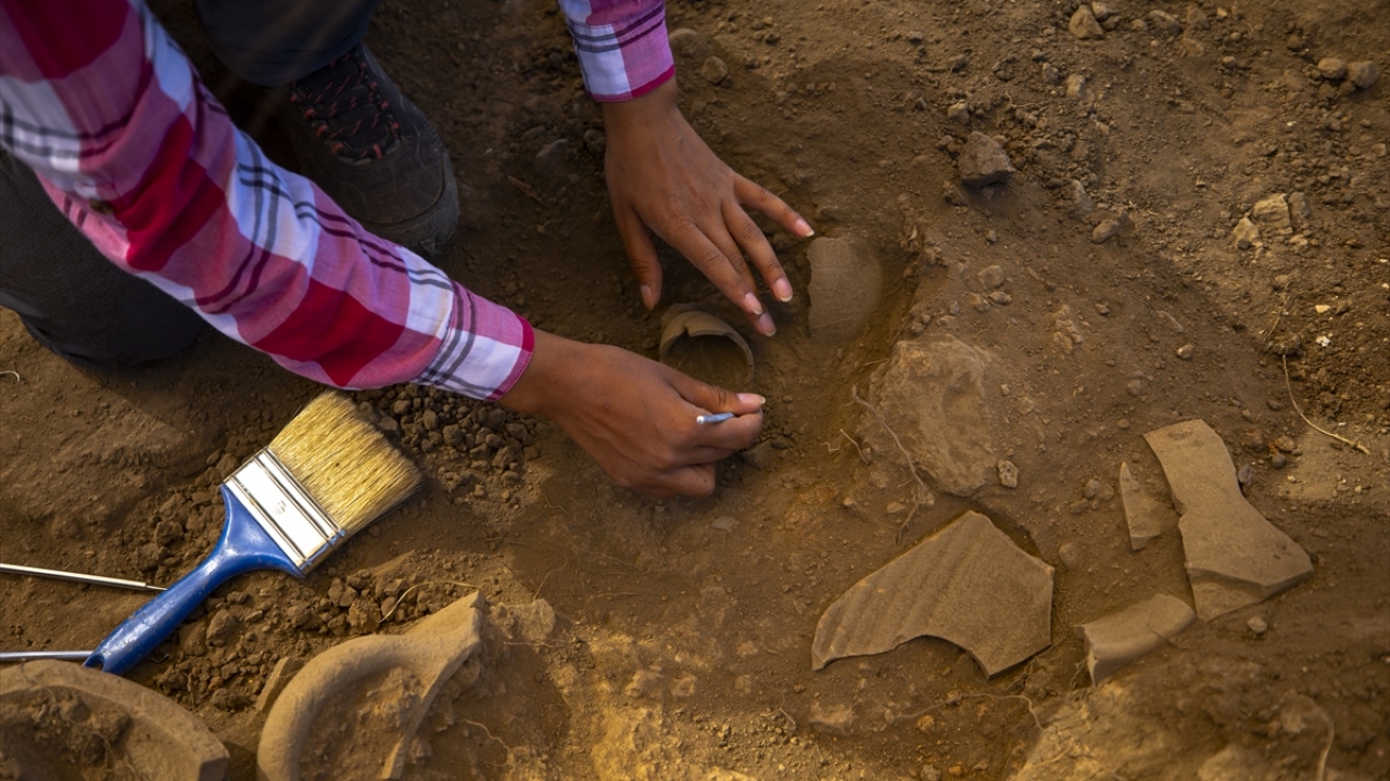 Kadın odası da bulundu