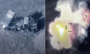 Azerbaycan ordusu Ermenistan'a ait hedefleri vurdu