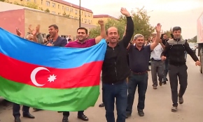 Azerbaycanlılar kurtarılan toprakların sevincini yaşıyor