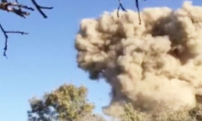 Teröristlerin kullandığı sığınakta bulunan patlayıcı imha edildi