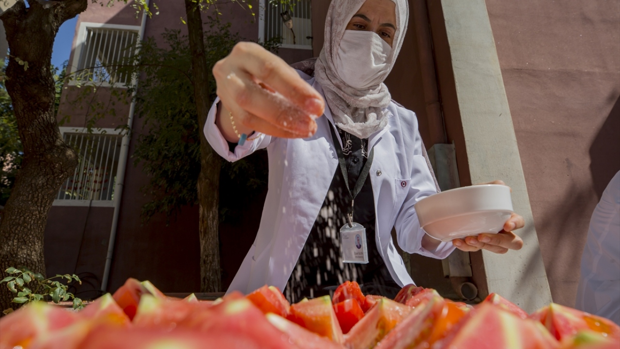 Usta öğretici Meral Akkaya, çocuk yaşta annesi ve ninesinden gördüğü yöntemlerle organik ürünleri işlediklerini anlatarak, "Bu yıl siparişlere yetişemiyoruz. Doğal ürünlere çok büyük bir talep var." dedi.