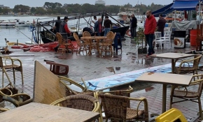 Marmaraereğlisi'ni hortum vurdu