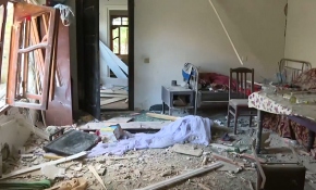 TRT Haber, Ermenistan'ın hedef aldığı Tapkarakoyunlu köyünde