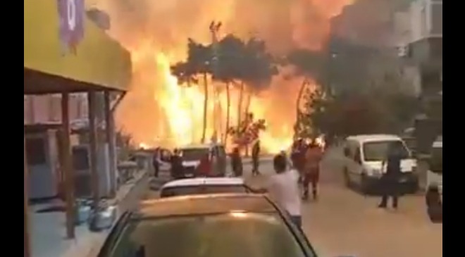 Petek ve Sarımazı mahalleri dehşeti yaşadı