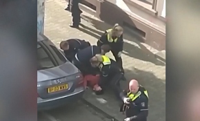 Almanya'da polis şiddeti kamerada