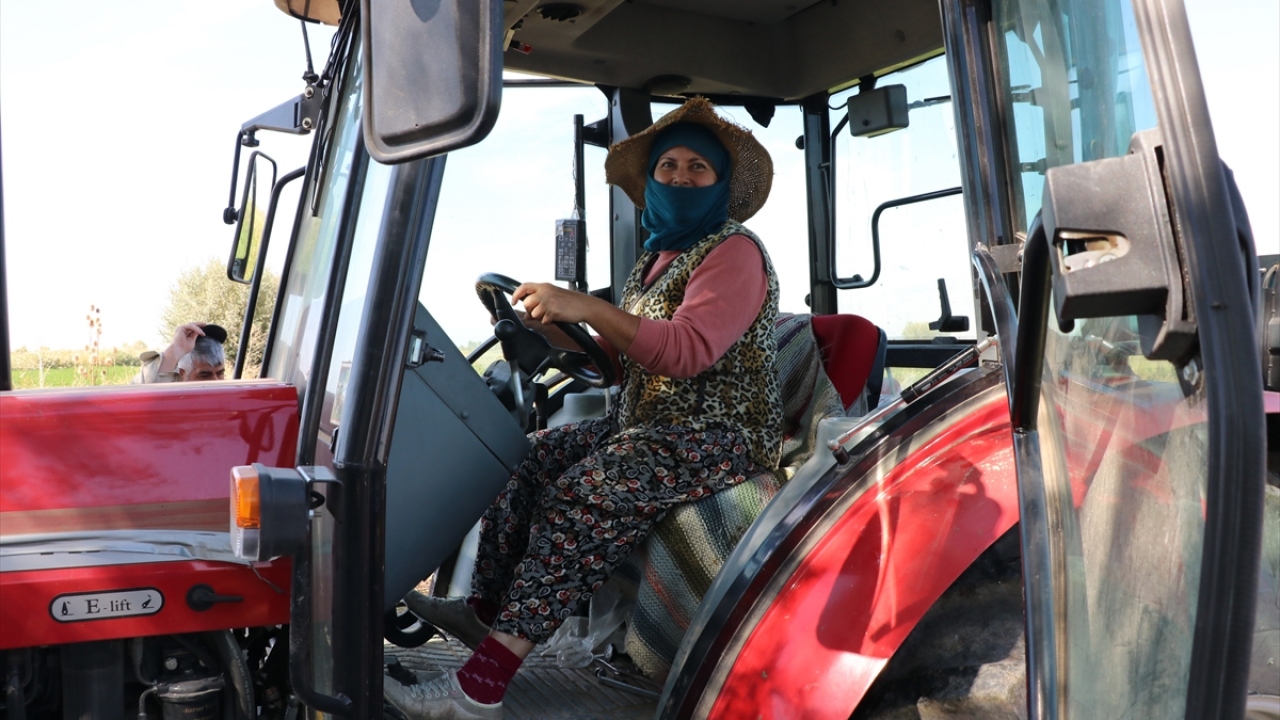 "Kadınlar hem traktör kullanıyor hem de söküm yapıyor"