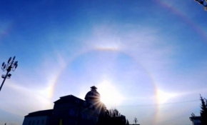 Çin’de gökyüzünde dört güneş belirdi