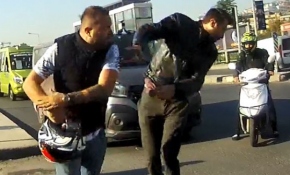 İstanbul'da trafik magandası terör estirdi