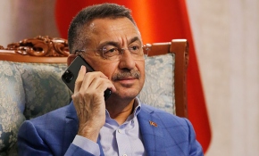 Cumhurbaşkanı Yardımcısı Oktay, Tatar ile telefonda görüştü