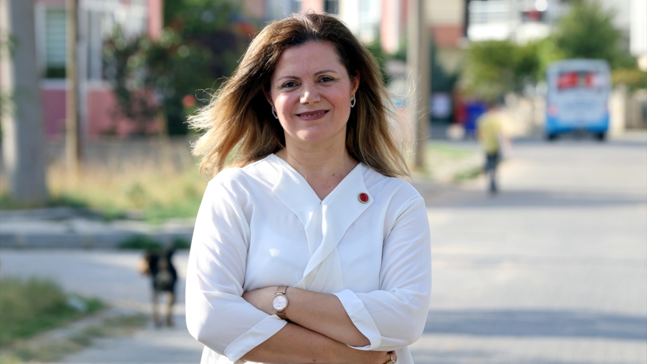 Babaeski ilçesinin Atatürk Mahalle Muhtarı Sevda Uslu (44) görevini sürdürüyor.