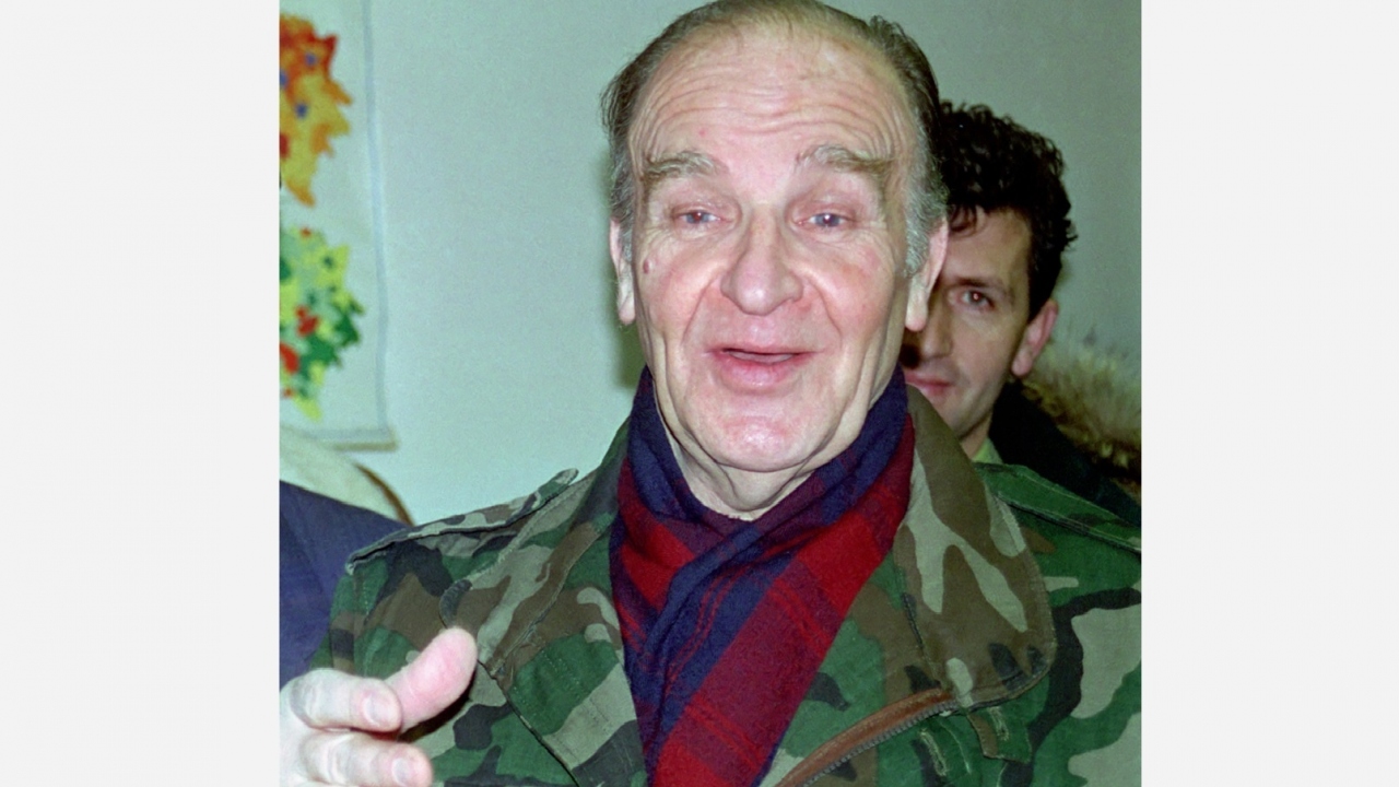 6 Aralık 1992`de Bosna Hersek Cumhurbaşkanı Aliya İzzetbegoviç. (Arşiv)