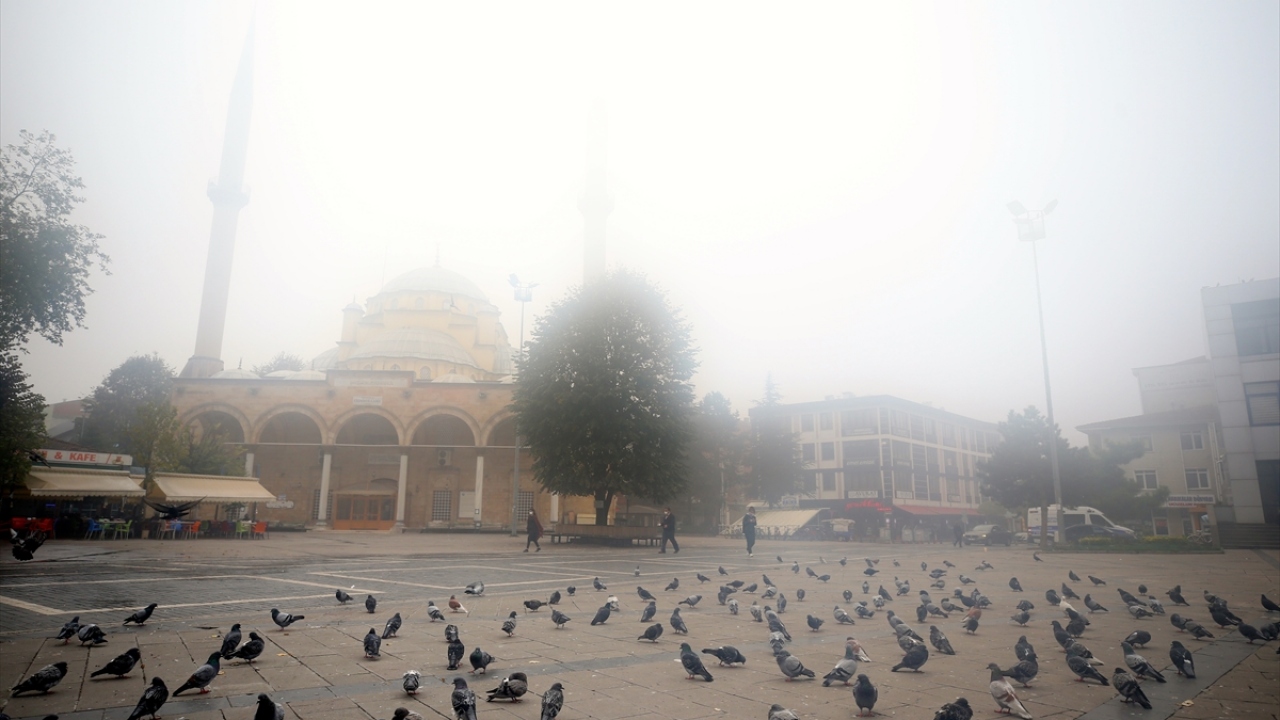 Hava sıcaklığının 12 derece ölçüldüğü kent merkezinde sabah saatlerinde sis etkili oldu. Sis nedeniyle görüş mesafesi yer yer 30 metreye kadar düştü. 