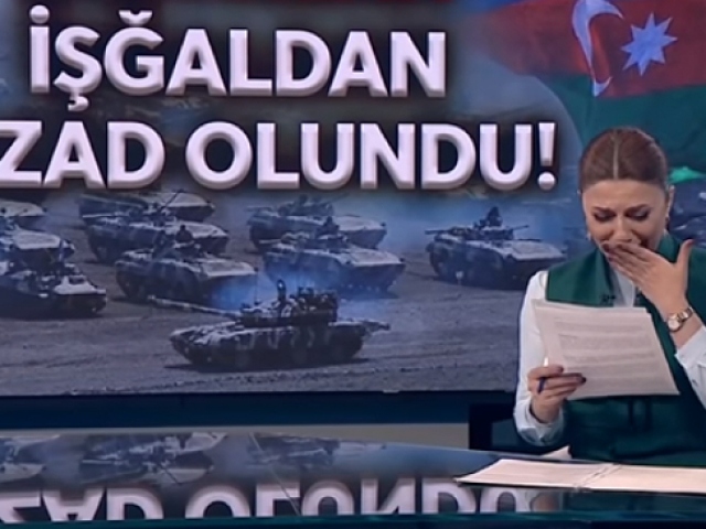 Zengilan'ın Ermeni işgalinden kurtarılma haberini gözyaşları içinde verdi