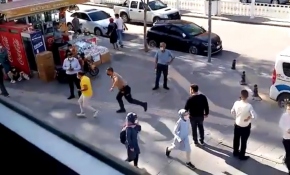 Maske cezasından kaçarken yakalandı