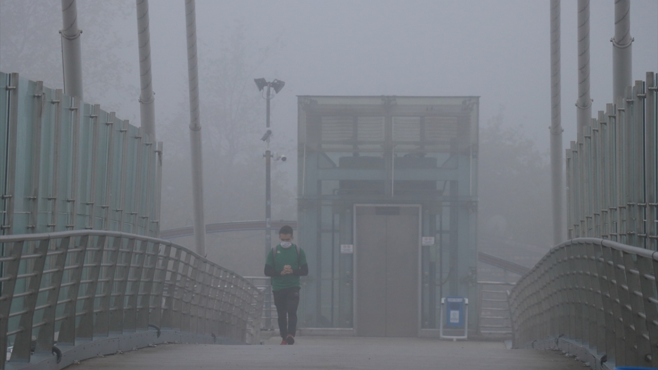 Kocaeli`de sis etkili oluyor