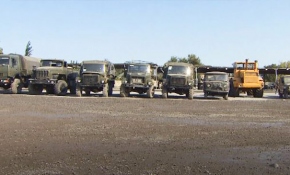 Ermeni güçlerinin kaçarken bıraktığı araçlar TRT Haber'de