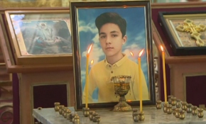 Ermenistan'ın saldırısı sonucu yaşamını yitiren 13 yaşındaki Arthur için tören düzenlendi