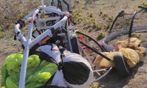 İşte Amanoslar'a inen teröristlerin kullandığı paramotor