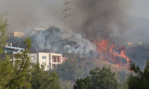 Amanoslar ve Toroslar’da 5 ayrı noktada yangın