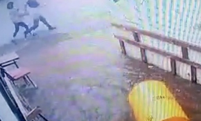 Tsunaminin geliş anı kamerada