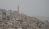 Mardin'de toz bulutu