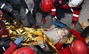 AFAD mucize kuruluşun görüntüsünü yayınladı