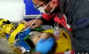 Ayda'nın ambulans görüntüleri: Sen çok tatlı bir kızsın Ayda