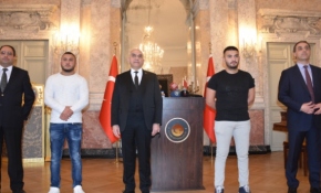 Viyana Büyükelçisi Ceyhun kahraman Türklerle buluştu