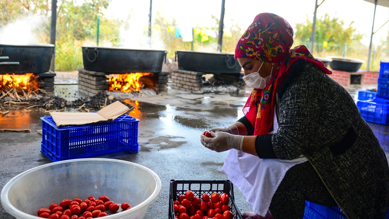 Iğdır`ın verimli topraklarında üretilen domatesler, doğa köyüne getirilip burada çeşitli işlemlerden geçirildikten sonra tadına ender rastlanır bir lezzet haline geliyor. 