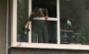 Üşüyen kumruyu saç kurutma makinesiyle ısıttı