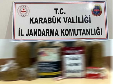 Karabükte kaçak tütün operasyonu