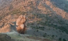 Irak'ın kuzeyinde PKK'ya ait mühimmat ele geçirildi