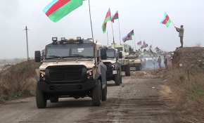 Azerbaycan ordusu Ağdam'da