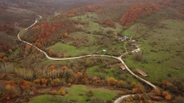 Istranca ormanlarında sonbaharın son demleri hayran bırakıyor
